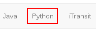 Python link to click