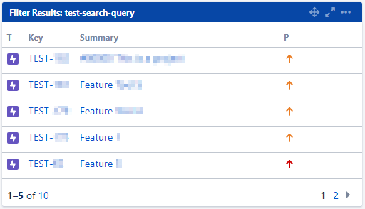 Jira filter backlog list