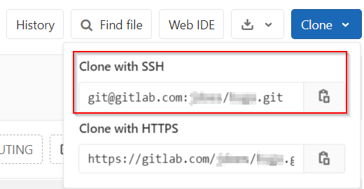 Clone git repository: SSH or HTTPS