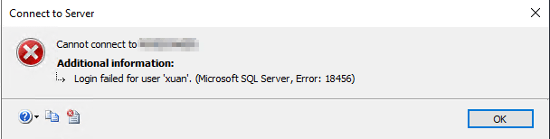 SQL Server - SQL Server Authentication - Login failed for user